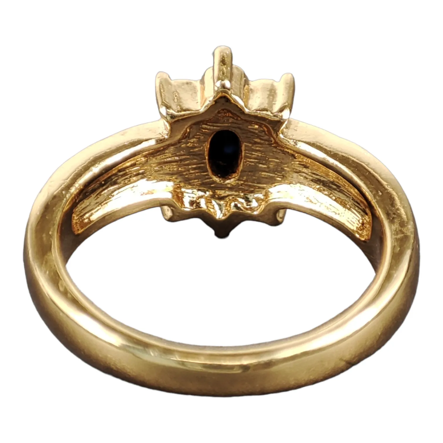Bague WAOOOUH ! en métal doré et strass