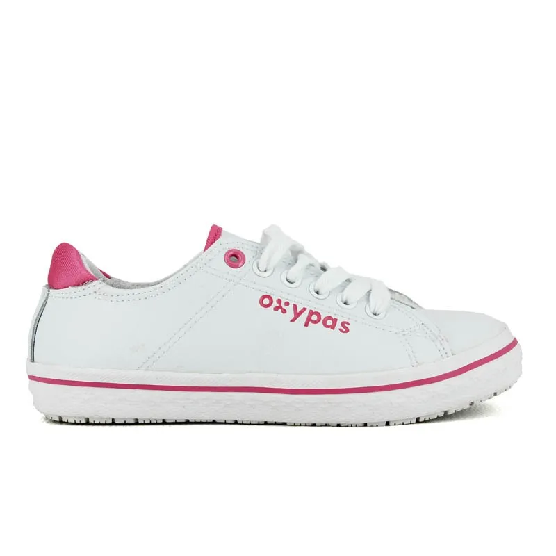 BASKET DE TRAVAIL FEMME CONFORTABLE OXYPAS ROSE ET BLEUE