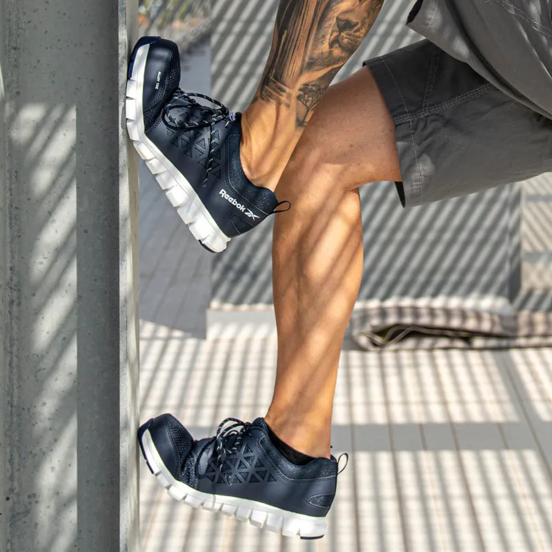 Reebok Excel Light Men's Lightweight and Breathable Safety Trainers.