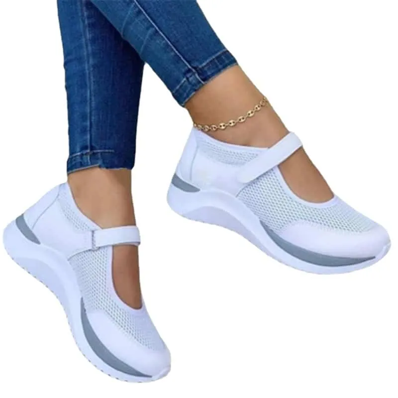 Breathable Mesh Orthopedic Women's Baskets • Orthopedic Shop (FR)