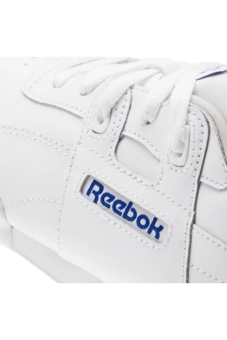 Baskets Reebok Workout Plus blanc/bleu