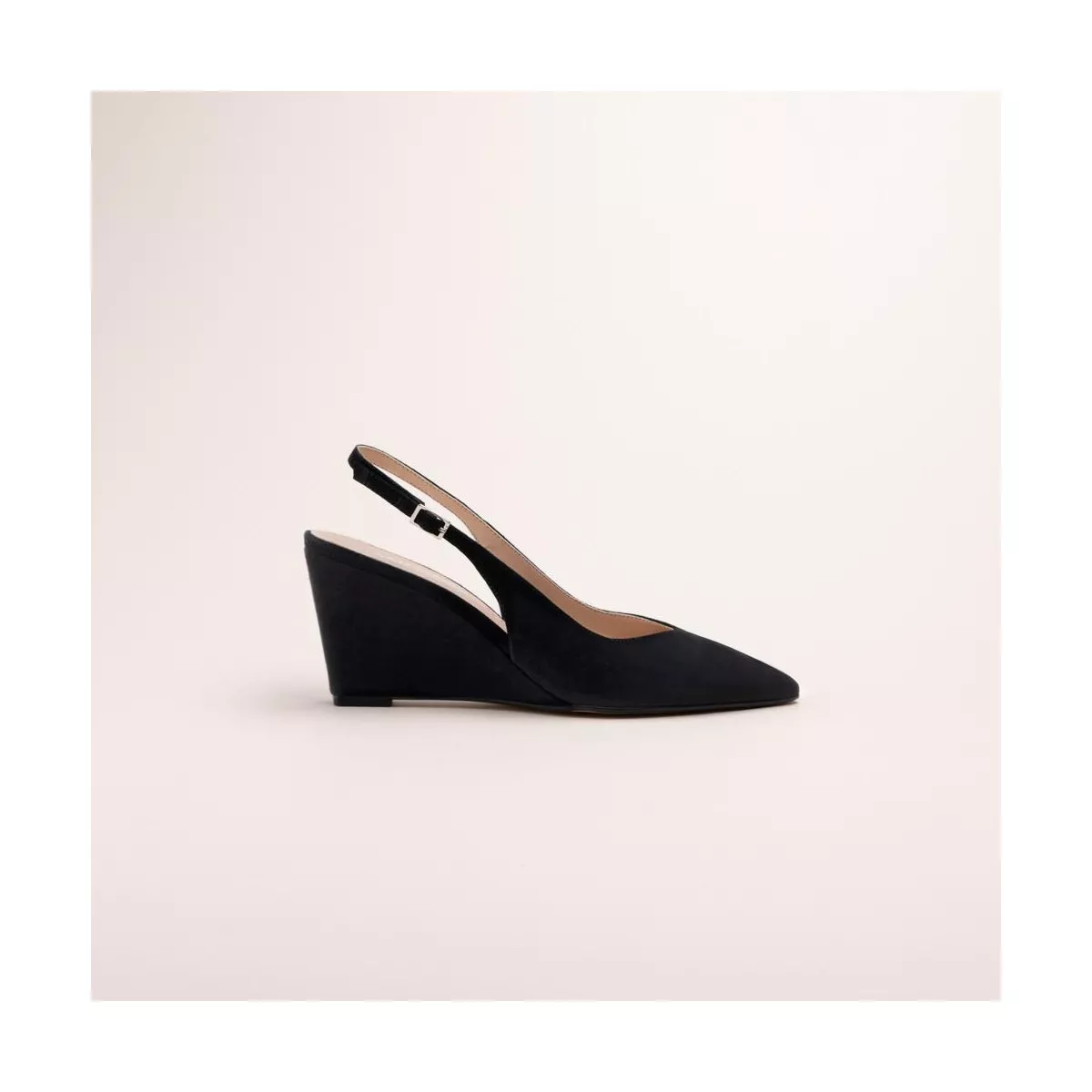 Black SAN MARINA heels