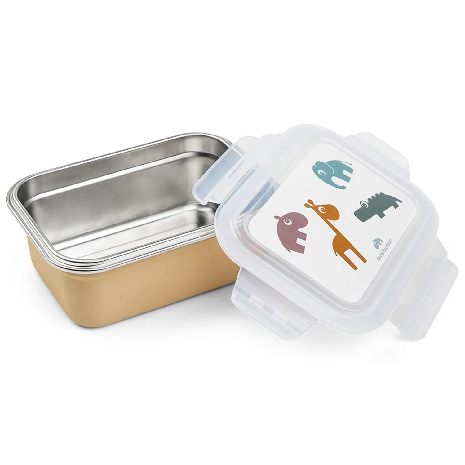 Boite à goûter métal inox