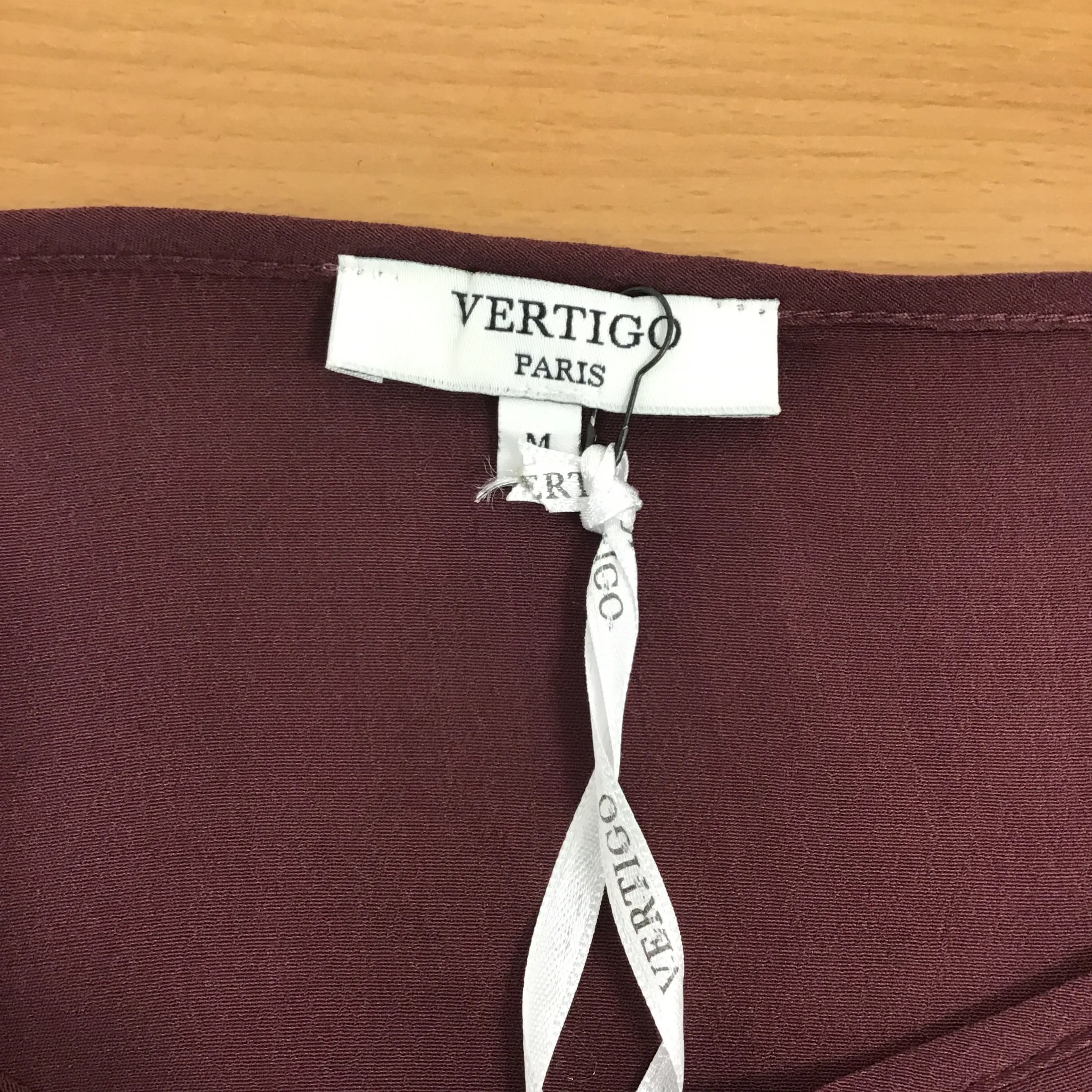 Bordeaux Tunic - Vertigo Paris - Size M