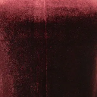 Burgundy Velvet Tunic - Women - Lady's - Size 40