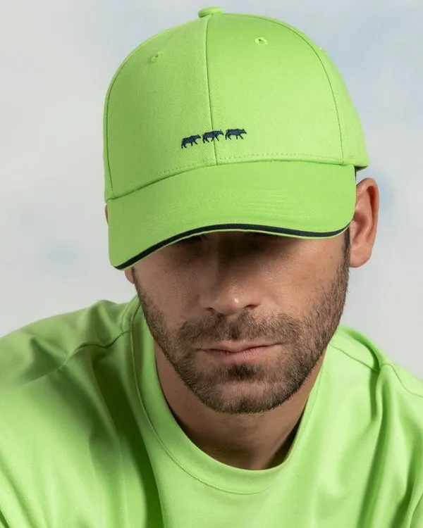 Casquette unie vert pomme 