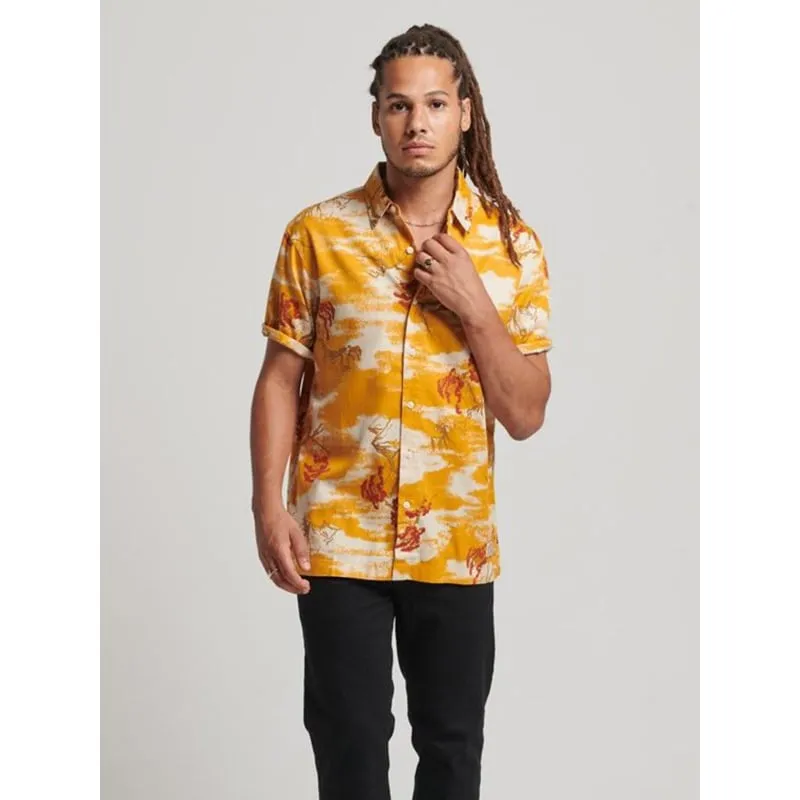 Stretch Flannel Blue Men's Shirt - Columbia | wimod