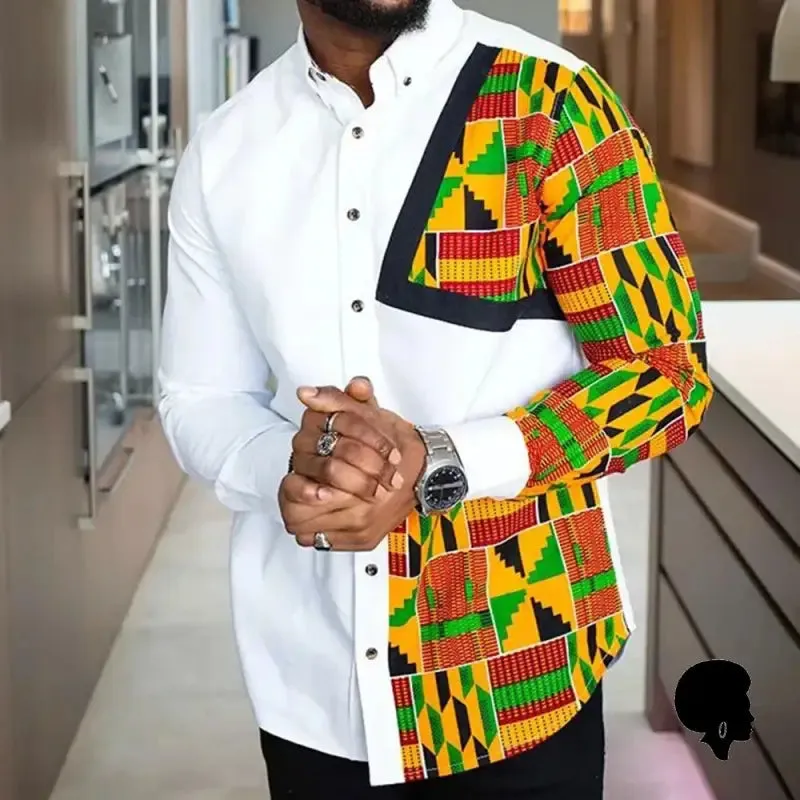 Chemise Homme Broderie Africaine