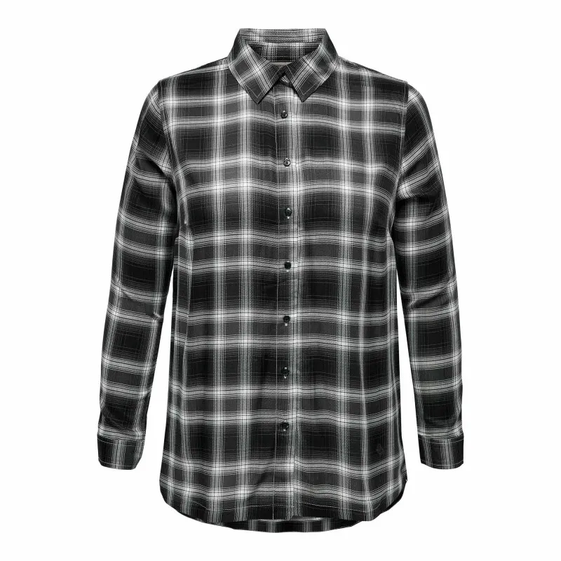 ONLY CARMAKOMA Women's Light Checkered Long Sleeve Shirt at Affordable Price