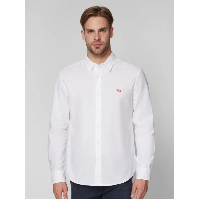 Men's Regular Blue and Pink Striped Japanese Patch Shirt - Eden Park