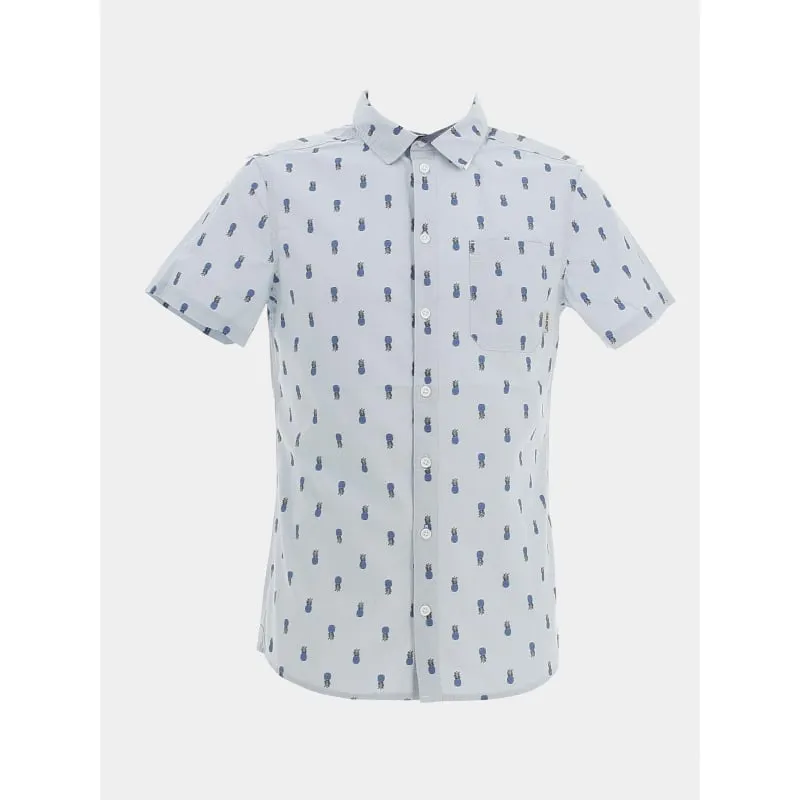 Floral White Men's Shirt - Benson & Cherry | Wimod