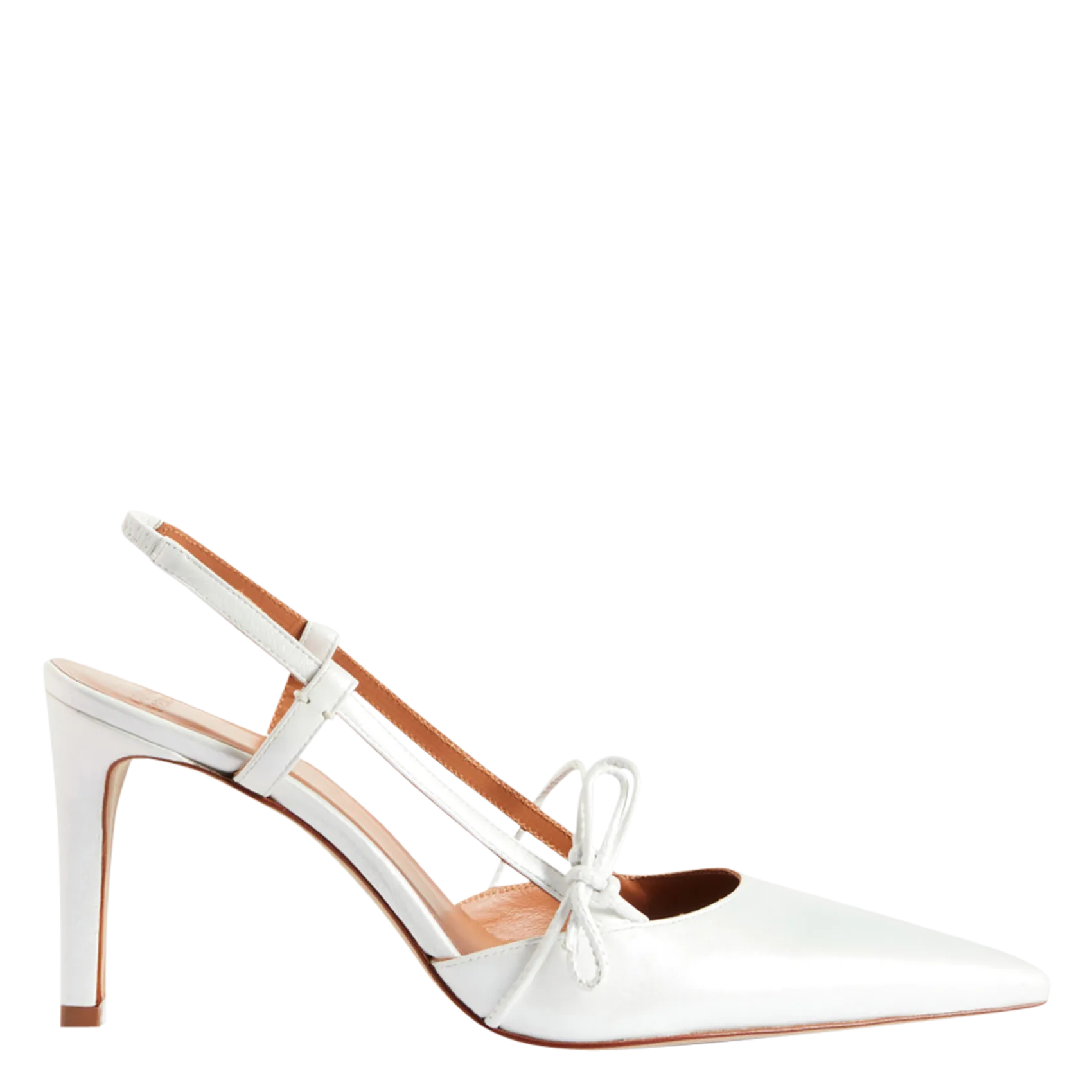 CLAUDIE PIERLOT  Escarpins en cuir - Blanc