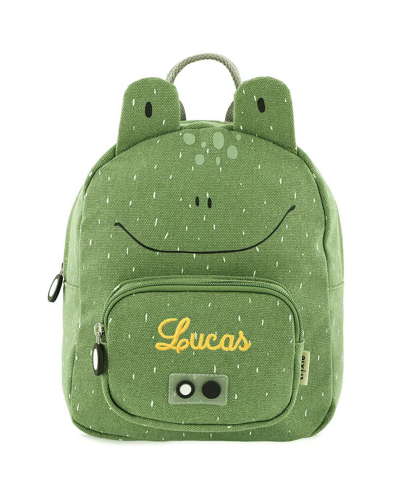 Customized Mr. Frog Small Backpack