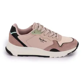 Discounted Pink Women's Joy Star Basic Trainers by PEPE JEANS