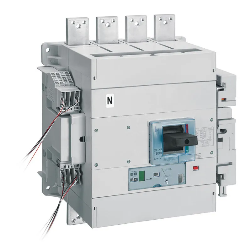 Disjoncteur électronique Sg DPX1600 pouvoir de coupure 100kA 400V~ 4P 1250A (422440)