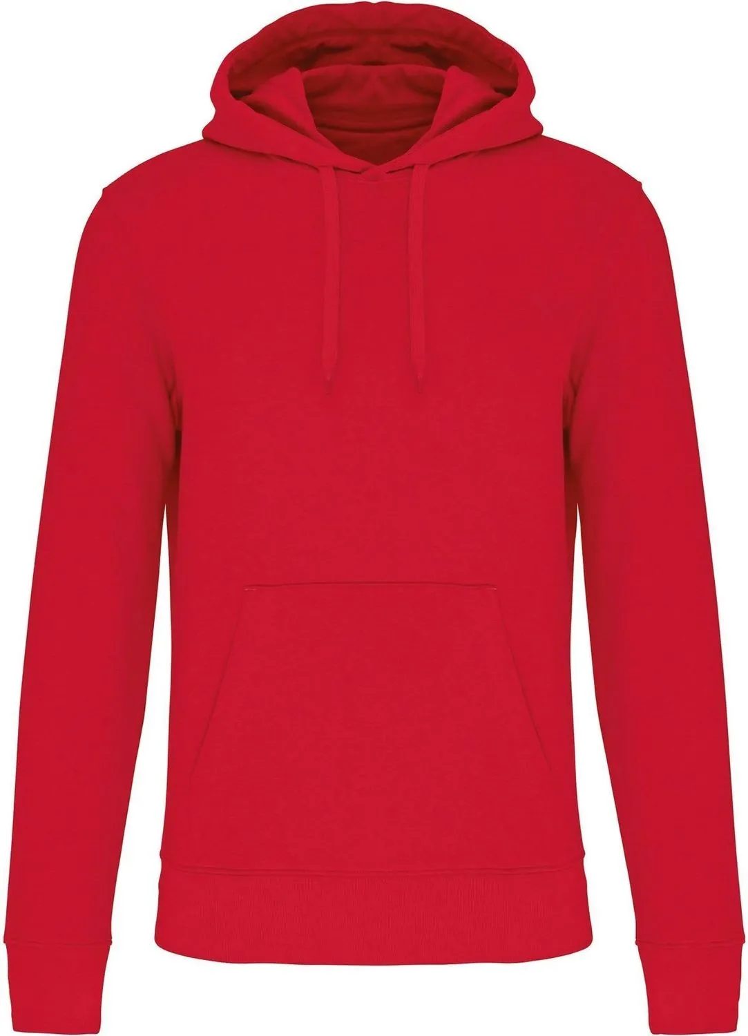 Eco-friendly Red Men's Hoodie - K4027