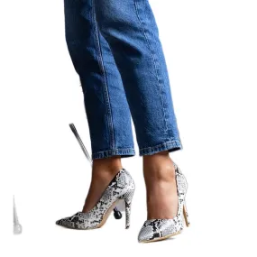 Ephrem White Heels