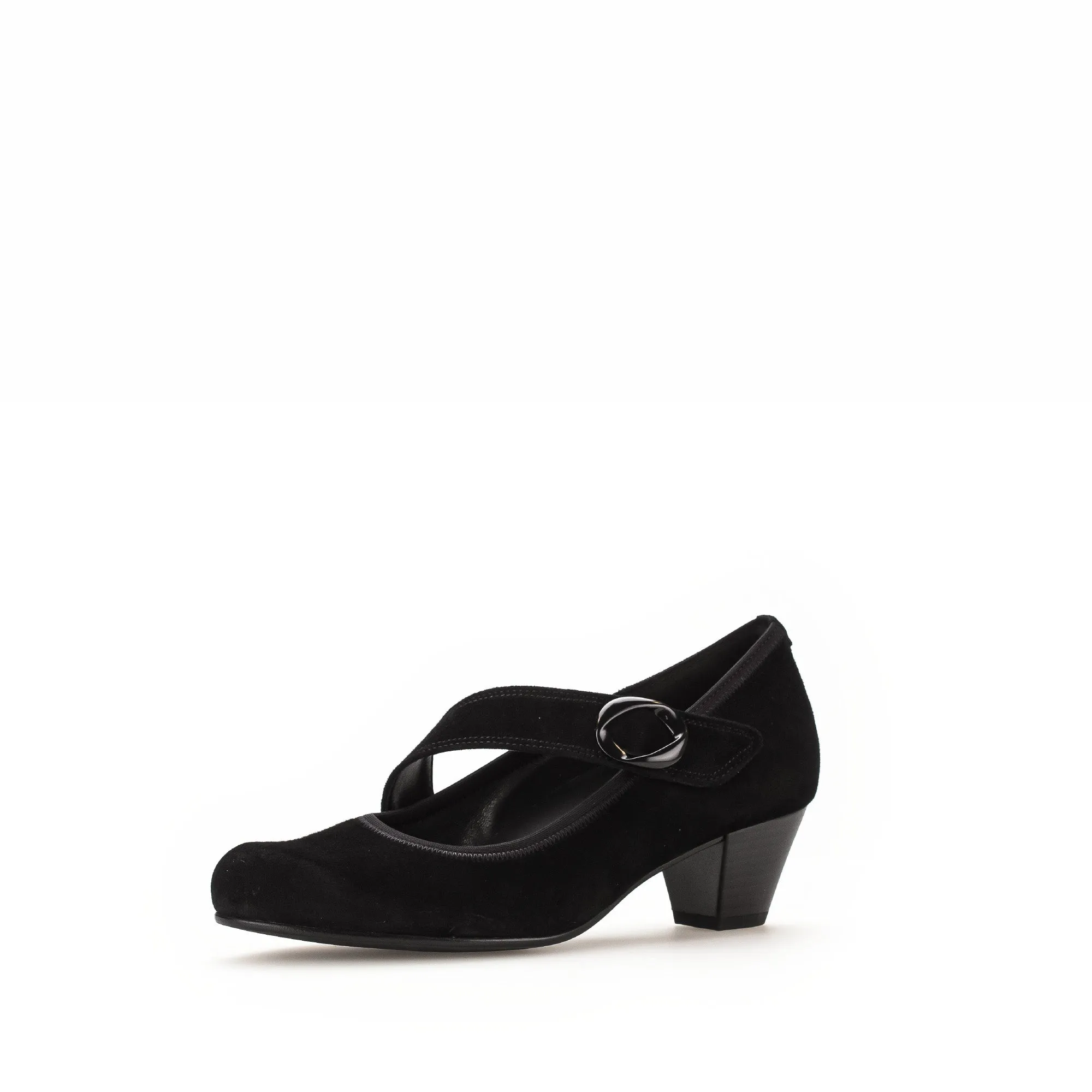 Escarpins noirs en velours