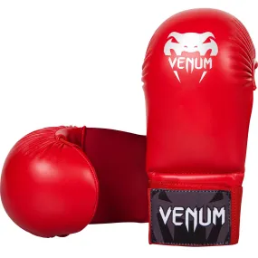 Gants Karaté Venum - sans pouce - Rouge