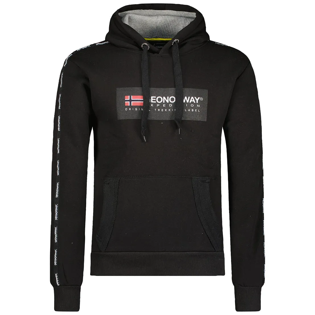 Geographical Norway Gathlete Homme- Sweat à capuche Noir