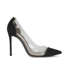 Gianvito Rossi Escarpins en plexiglas et paillettes