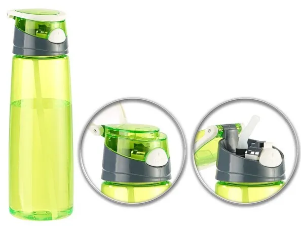 Gourde sport avec utilisation à une main et anse de transport 700ml | Gourdes 