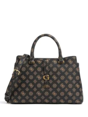 Guess Kuba Handbag with Shoulder Strap Vikky Large Tote Roo Mochalog - Buy at Outlet Price!