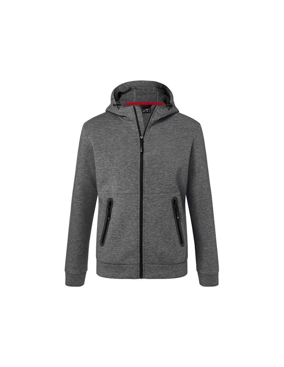 High-Density Polar Fleece Hooded Men's Jacket Protection -10° C