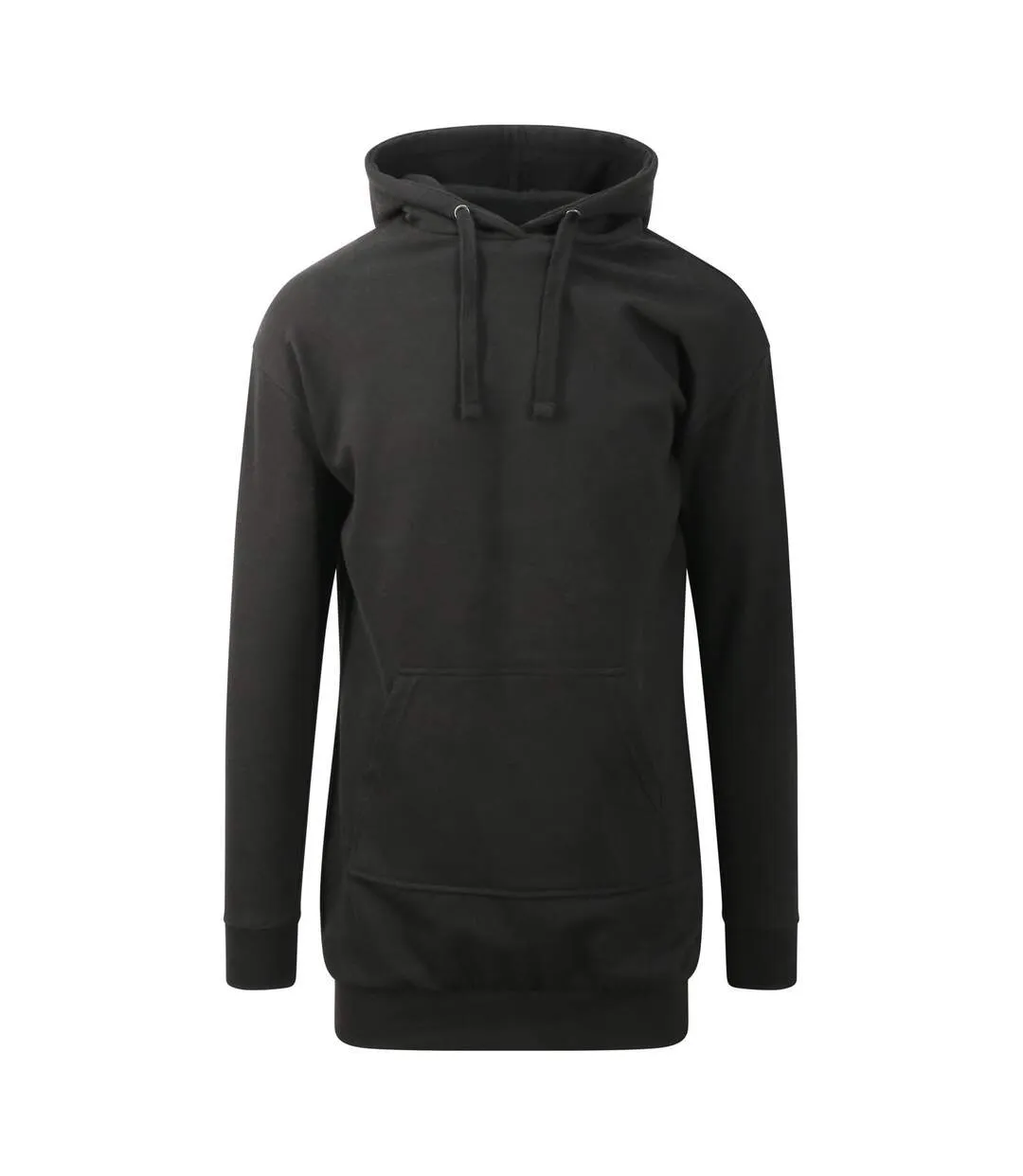 Hooded Sweatshirt Dress for Women - JH015 - Black.