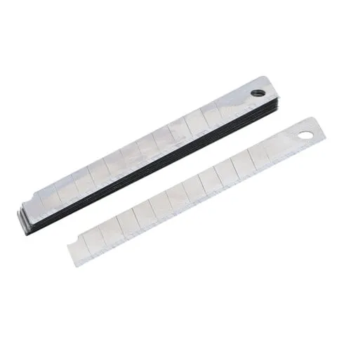 Jeu de lames de rechange 9 mm 10 pièces BGS