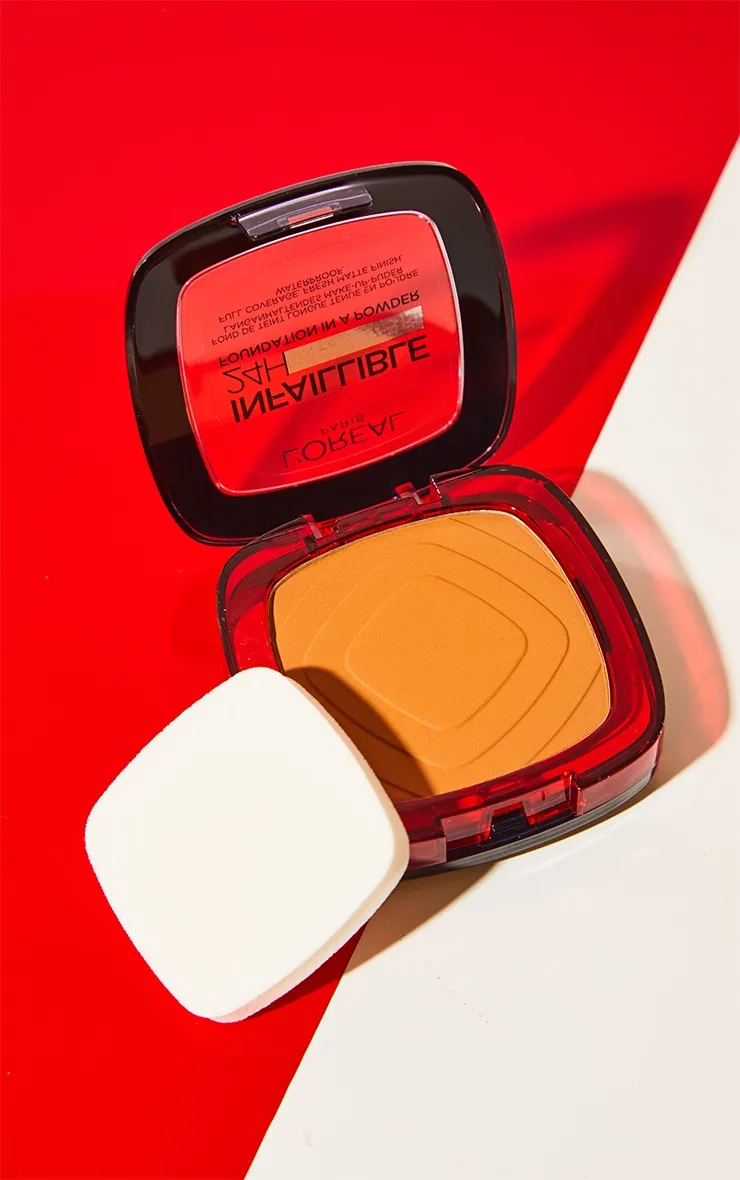 L'Oréal Paris Fond de teint poudre Fresh Wear Infaillible 24h 330 Hazelnut