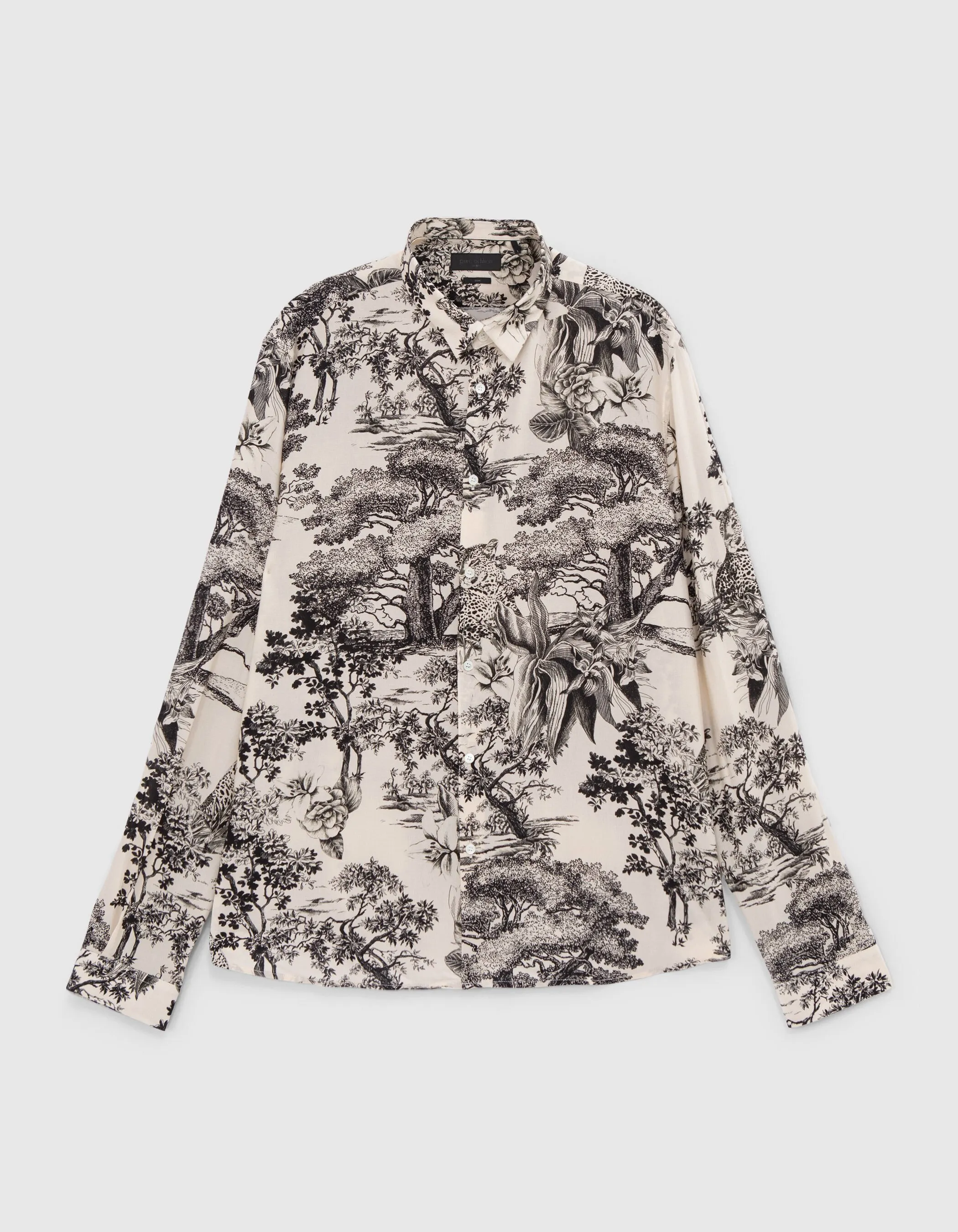 Men's Pure Edition Shirt in LENZING™ ECOVERO™ Toile de Jouy