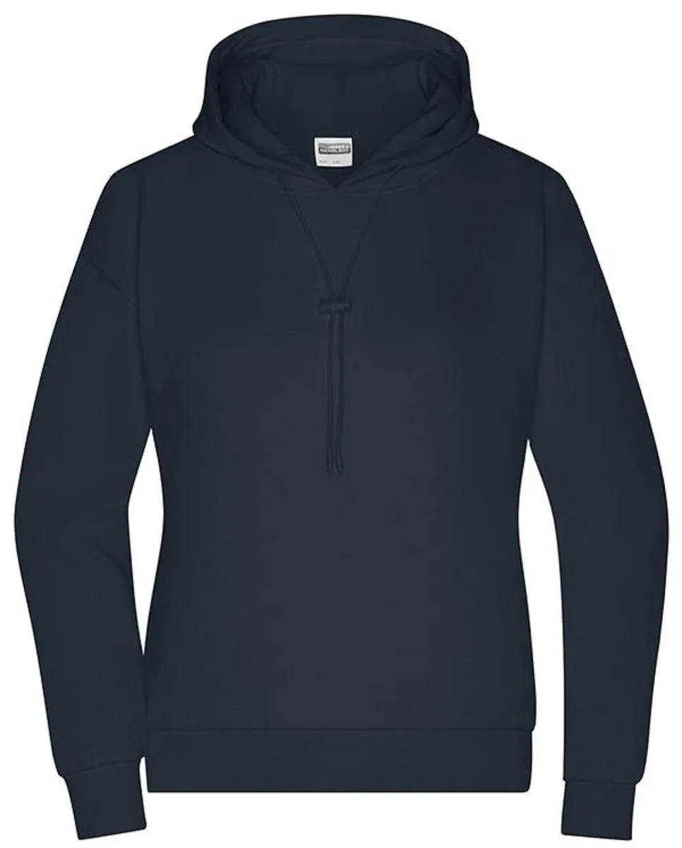 Organic Hoodie - Women - 8033 - Navy Blue