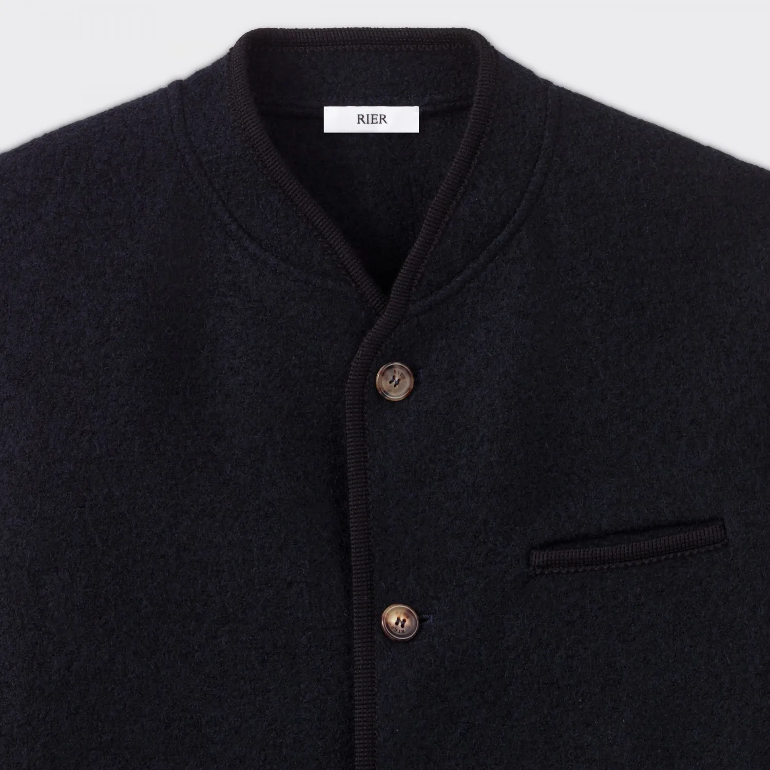 Rier : Veste Walker en Laine : Marine