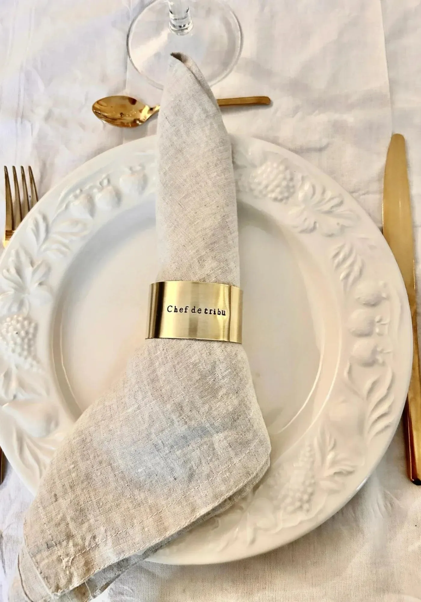 Rond de serviette Chef de Tribu