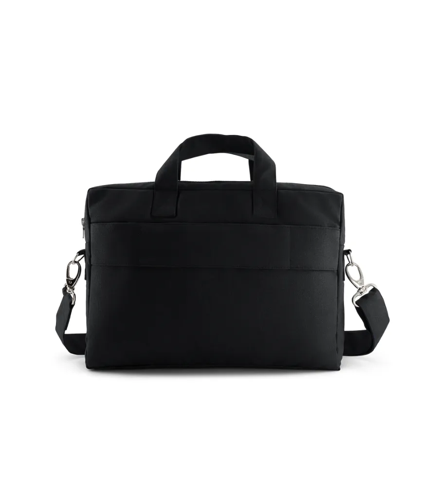 Sac Chaptal le porte documents - Coton recyclé Noir