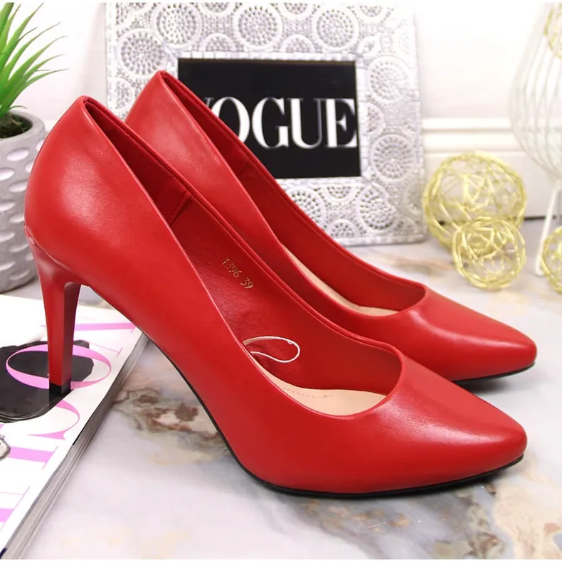 Sergio Leone Red Stiletto Heels