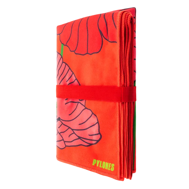 Serviette microfibre - Body DS XL - Coquelicots - Pylones