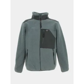 Sherpa fleece jacket green men - Icepeak | wimod
