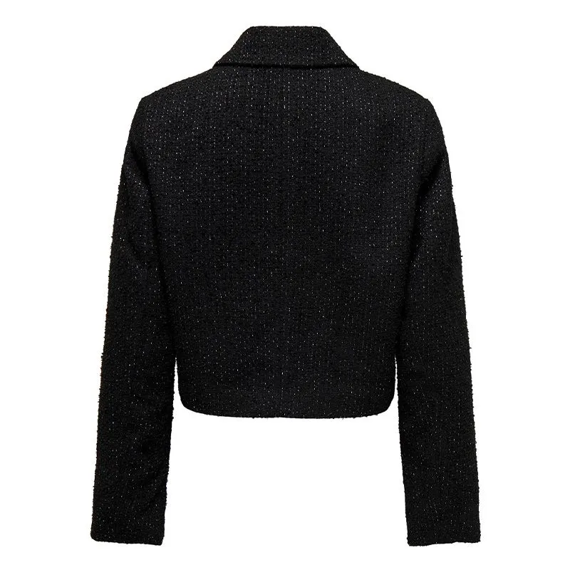 Short black iridescent jacket Women's ONLY at bargain price! | Degriffstock