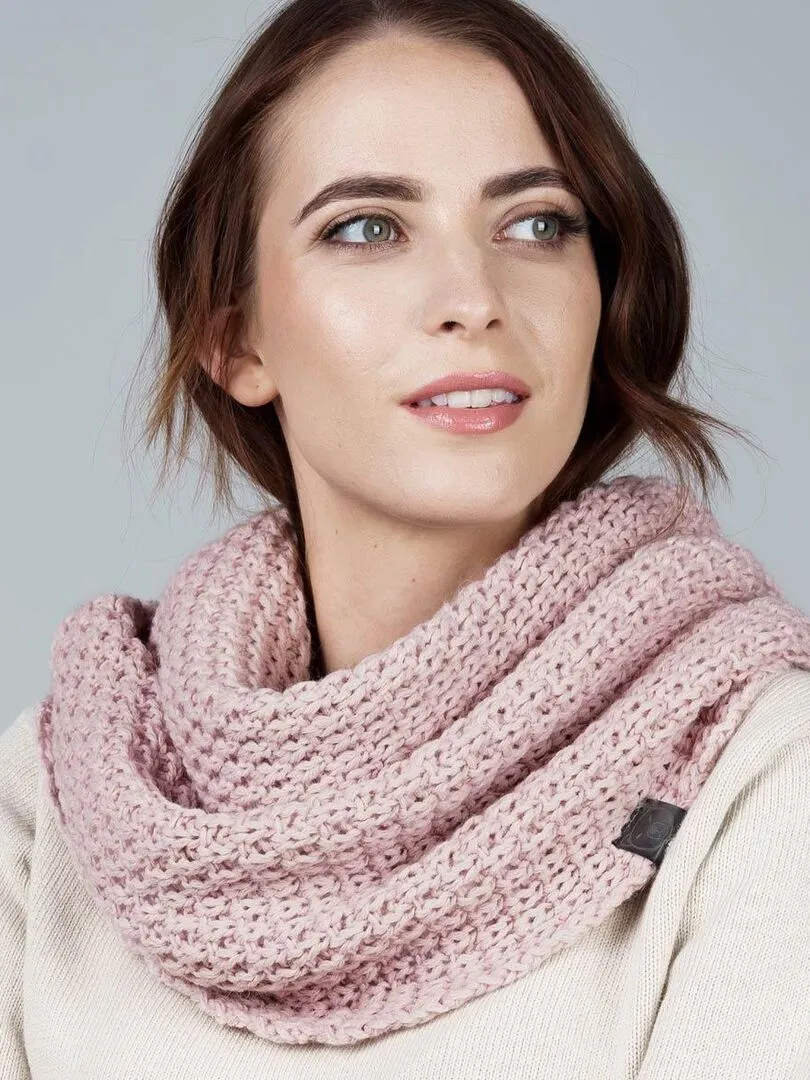 European Made Snood Elixa - Rose