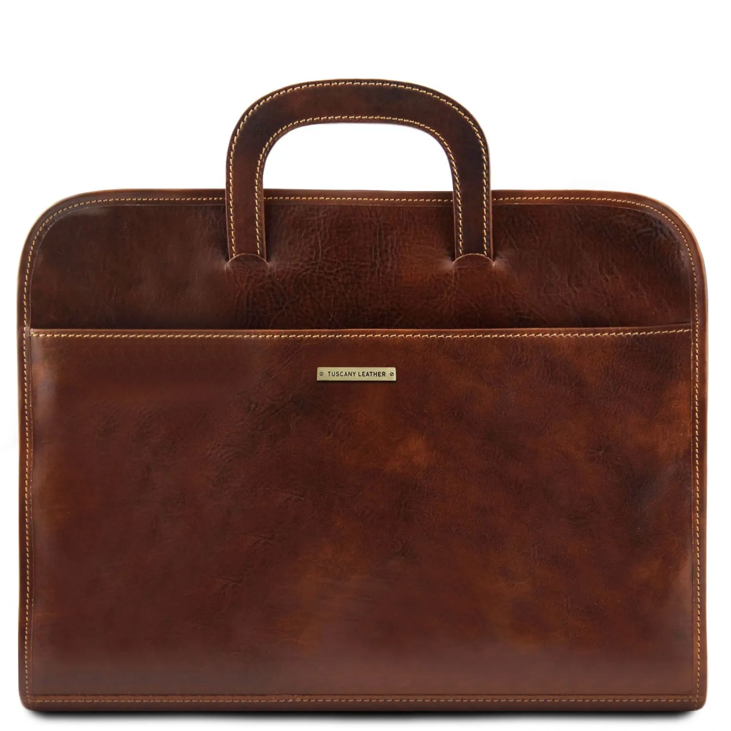 Sorrento Serviette Conférencier en Cuir Marron TL141022