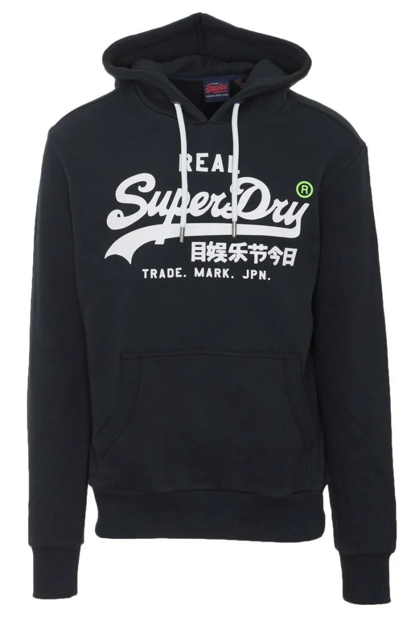 Superdy Men's VL Hood M2000131A Navy