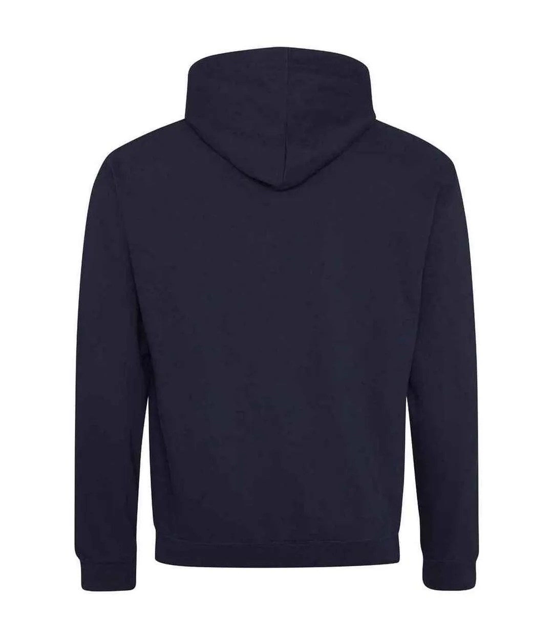 Sweat capuche varsity bleu marine / rouge feu femme Awdis