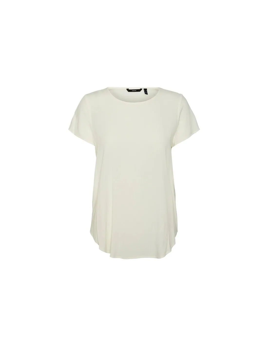 T-shirt Vero Moda becca Plains Snow White Femme