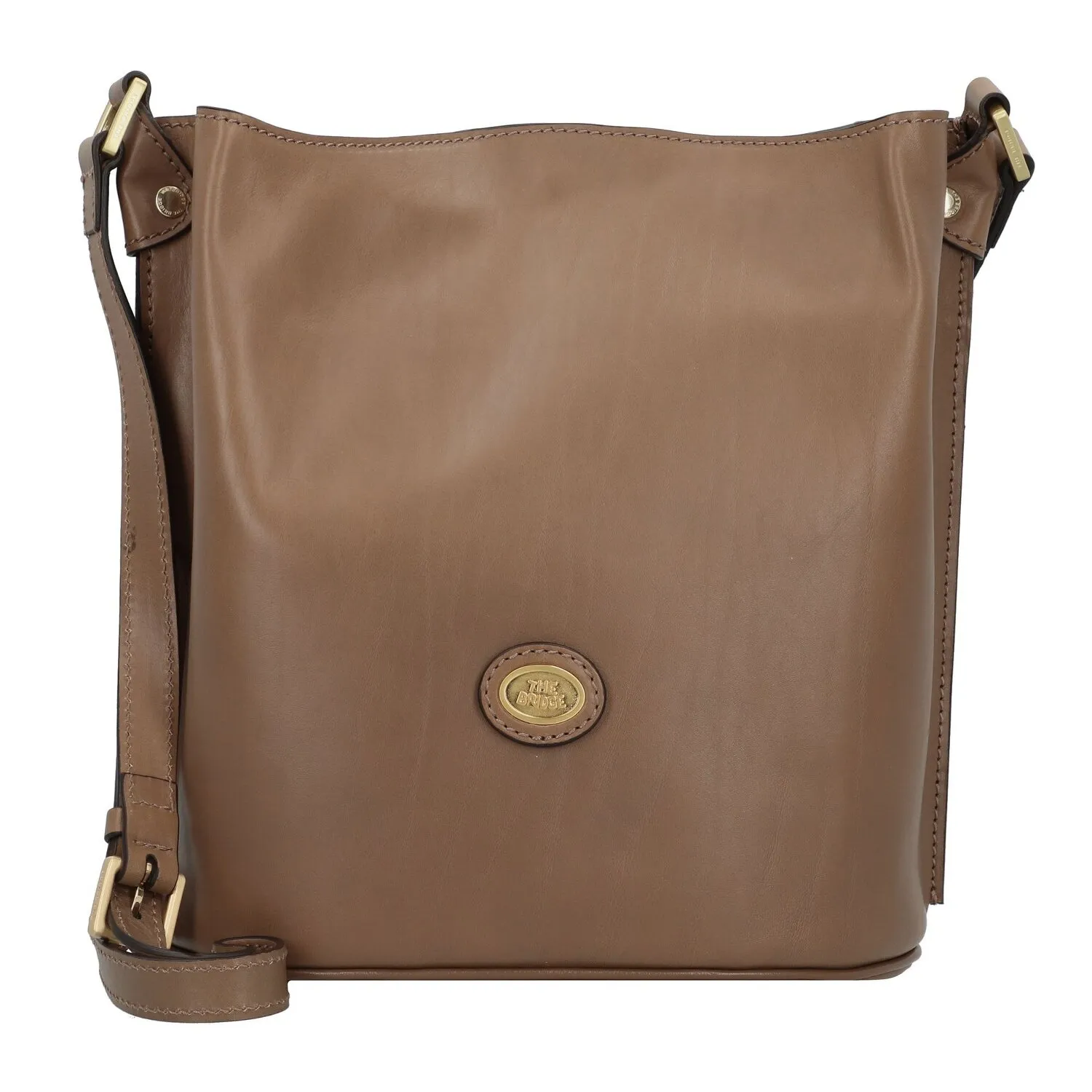 The Bridge Stodo Leather Shoulder Bag 27 cm