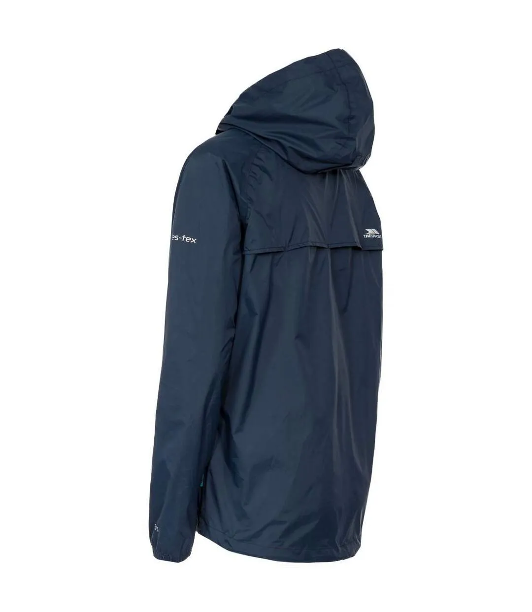 Trespass Qikpac Women's Navy Blue Waterproof Foldable Jacket