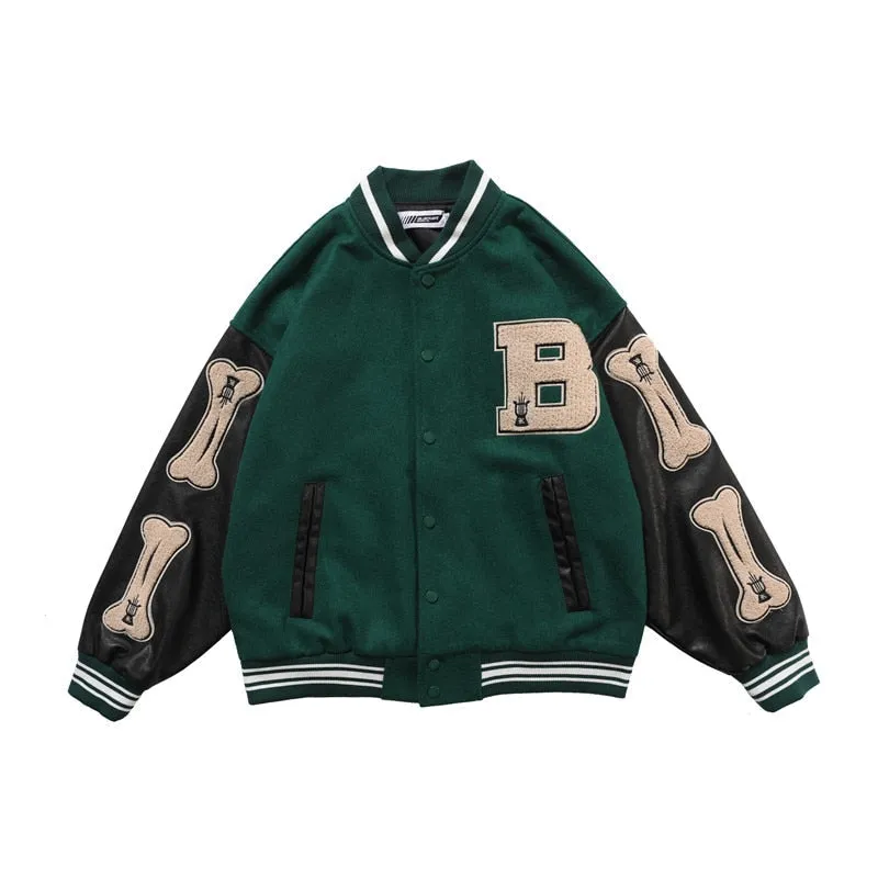 Veste baseball femme années 70