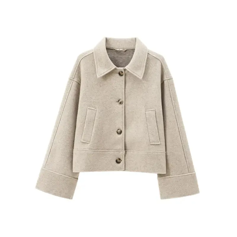 Veste effet laine  Femme