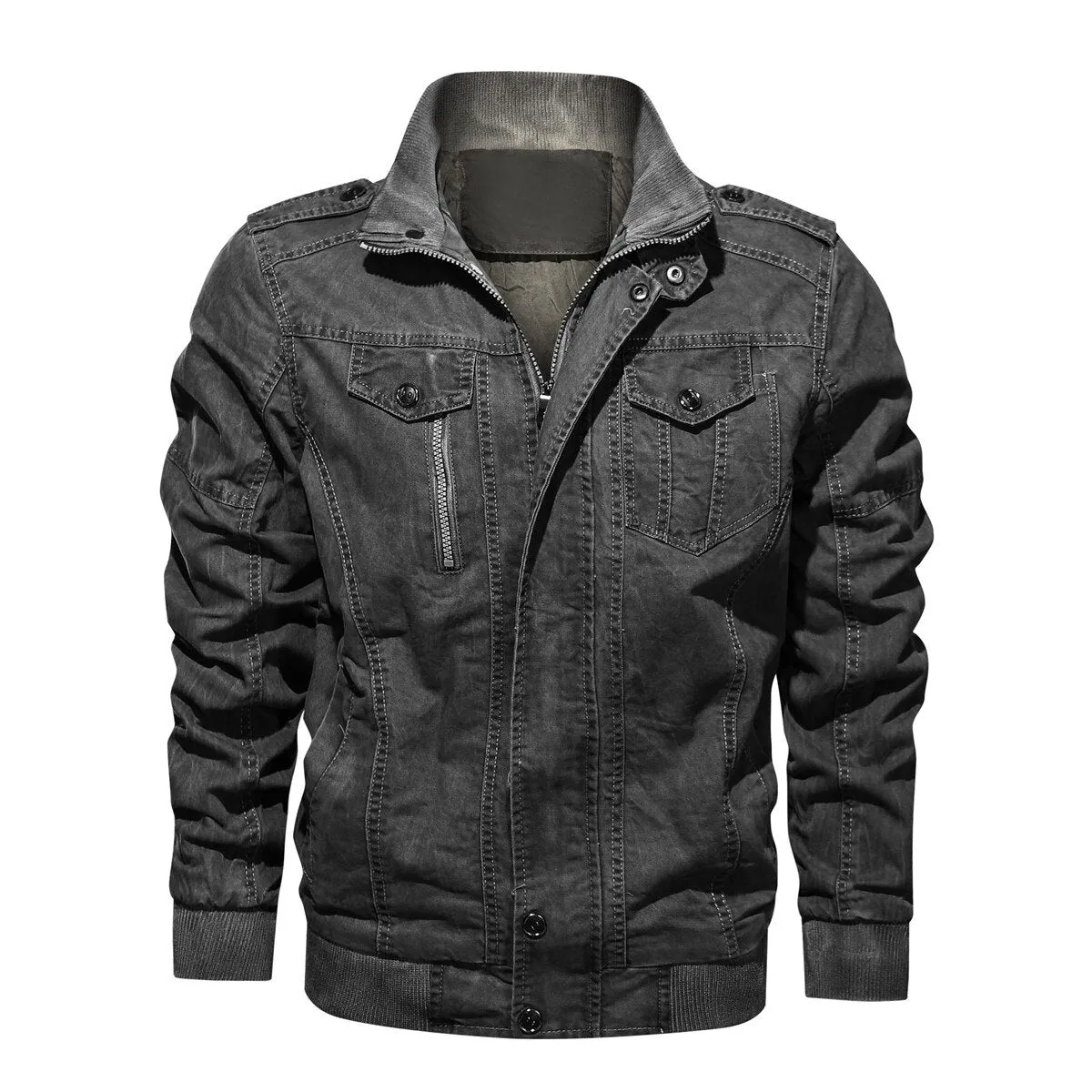 Veste En Coton Vintage Homme